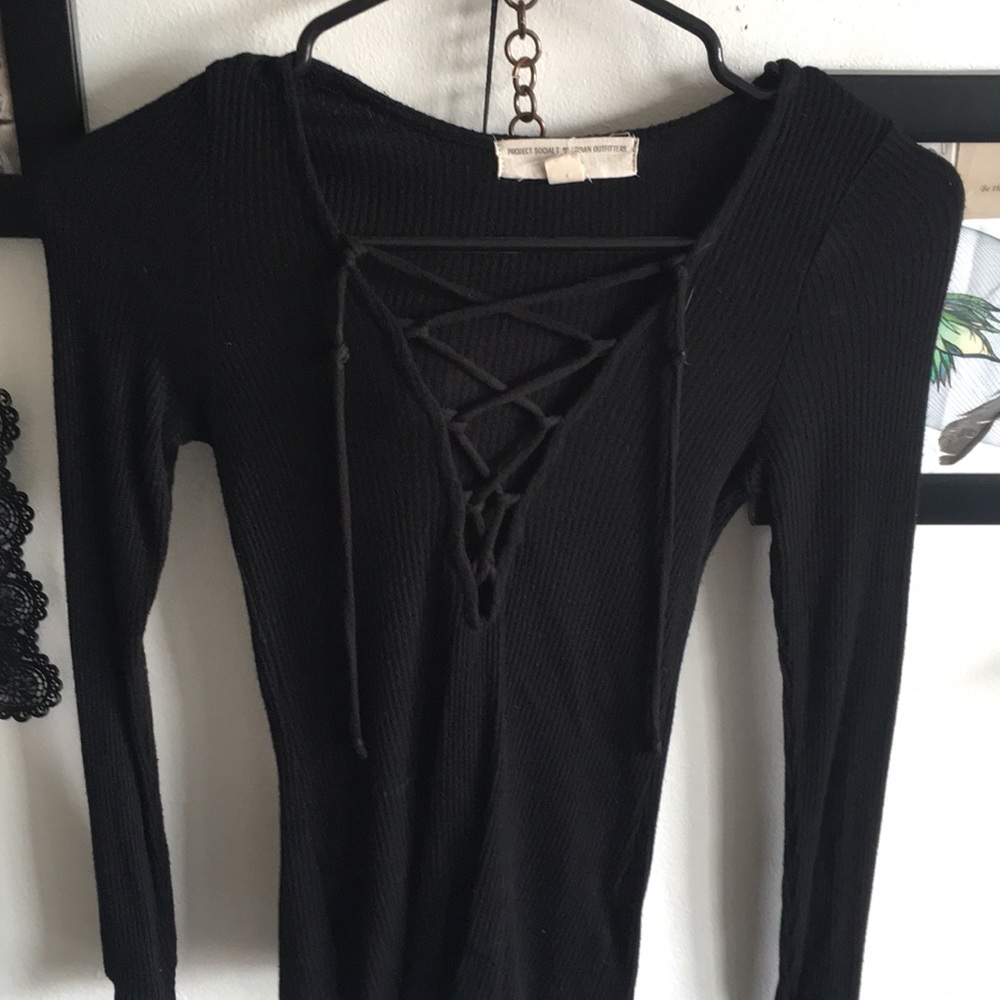 Black long sleeve shirt